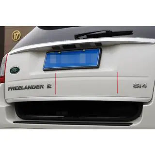 Takalukun reunalista (ruostumaton teräs) Land Rover Freelander II 2006–2014 kuva 1