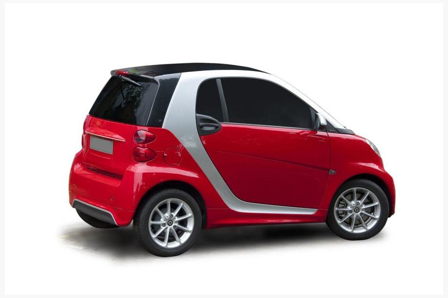 Smart 2007–2014 Kromilista rekisterikilven yläpuolelle Image