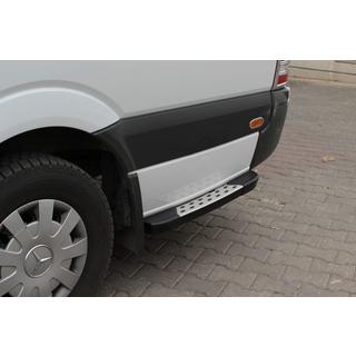 DOT-Line sivuaskelmat pyörän taakse (2 kpl, alumiini) Volkswagen LT 1995–2006 kuva 1