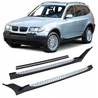 Cixtai sivuaskelmat (2 kpl, alumiini) BMW X3 E83 2003–2010 kuva 1