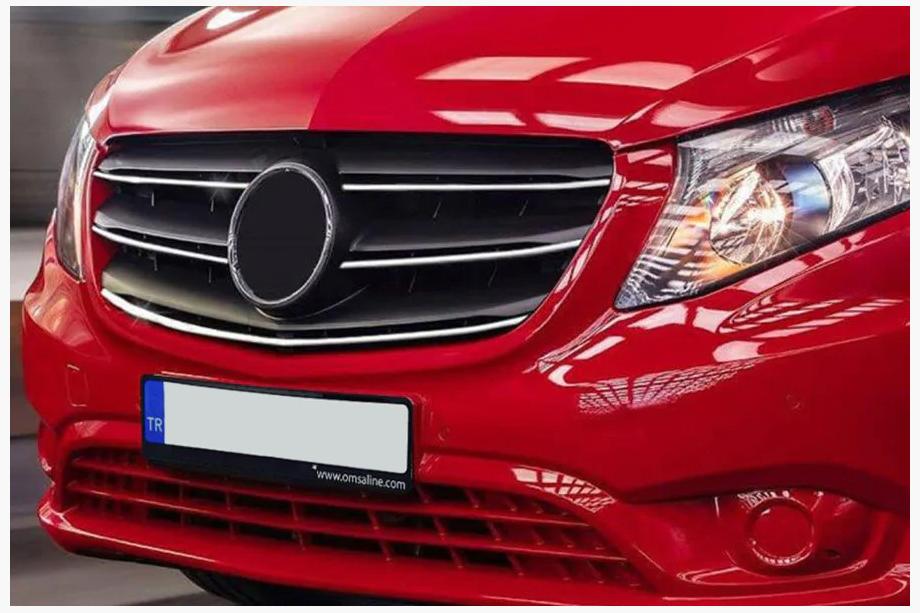 Mercedes Vito/V-class W447 2014– Säleikön listat 2020+ (5 kpl, ruostumaton teräs) OmsaLine – italialainen ruostumaton teräs Image