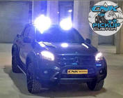 Mercedes X class 2017–2020 Tuulilasin spoileri (Eagle Eye, maalattava) kuva 4