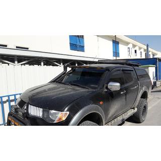 Tuulilasin aurinkolippa (Meliset LED) Mitsubishi L200 2015–2024 kuva 1