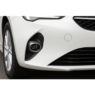 Sumuvalojen kromilistat (2 kpl, ruostumaton teräs) Opel Corsa F 2019– kuva 1