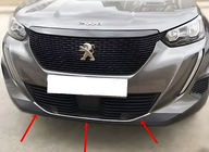 Peugeot 2008 2019– Etupuskurin kromisuojalista (1 kpl, ruostumaton teräs) kuva 1
