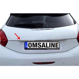 Kromilista rekisterikilven yläpuolelle OmsaLine (ruostumaton teräs) kuva 1