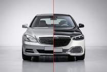 Mercedes S-class W221 2005–2013 Restyling-sarja W223 Maybachiin kuva 1