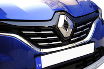 Renault Captur 2019– Rosterin koristelistat, ruostumaton teräs (6 kpl) kuva 1