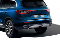 Renault Koleos 2016–2024 Takalukun reunalista (ruostumaton teräs) kuva 1