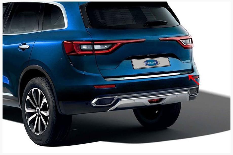 Renault Koleos 2016–2024 Takalukun reunalista (ruostumaton teräs) Image