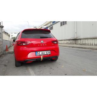 Takapuskurin suojalista (maalattava) Seat Leon 2013–2020 kuva 2