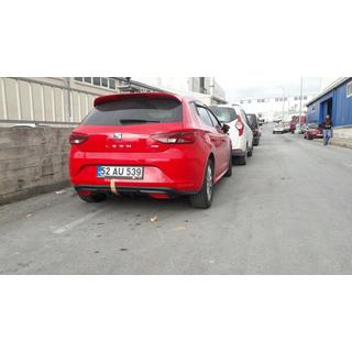Takapuskurin suojalista (maalattava) Seat Leon 2013–2020 kuva 3
