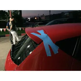 Meliset-spoileri (maalattavaksi) Seat Leon 2013–2020 kuva 1