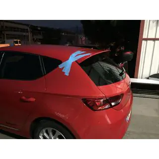 Meliset-spoileri (maalattavaksi) Seat Leon 2013–2020 kuva 2