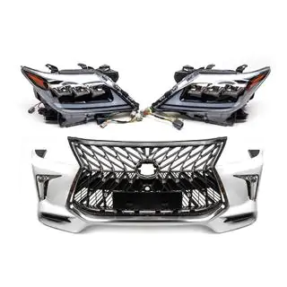 Mini-facelift muunnossarja mallista 2008-2015 TRD Sport -versioon (puskuri, ajovalot) Lexus LX570/450d 2008–2022 kuva 4