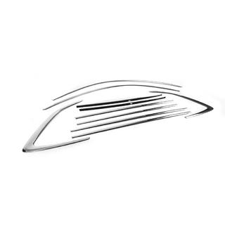 Täydellinen ikkunalistojen sarja (10 kpl, ruostumaton teräs) Skoda Scala 2018– kuva 3