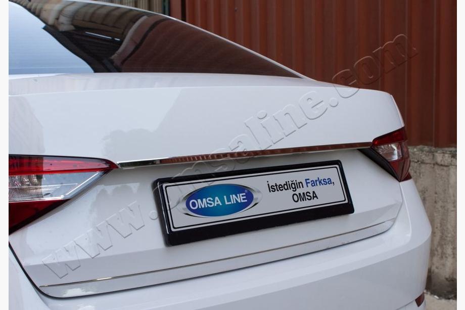 Skoda Superb 2015–2024 Rekisterikilven ylälista Sedan (ruostumaton teräs) Image