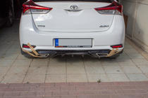 Toyota Auris 2012–2018 Takahelman diffuusori (2016-2018, maalattava) kuva 1