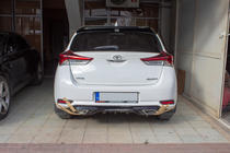 Toyota Auris 2012–2018 Takahelman diffuusori (2016-2018, maalattava) kuva 2