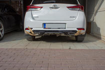 Toyota Auris 2012–2018 Takahelman diffuusori (2016-2018, maalattava) kuva 3