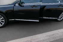 Volvo S90/V90 2016– Kromatut oven listat (V90, ruostumaton teräs) kuva 3