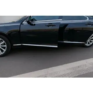 Kromatut oven listat (V90, ruostumaton teräs) Volvo S90/V90 2016– kuva 3