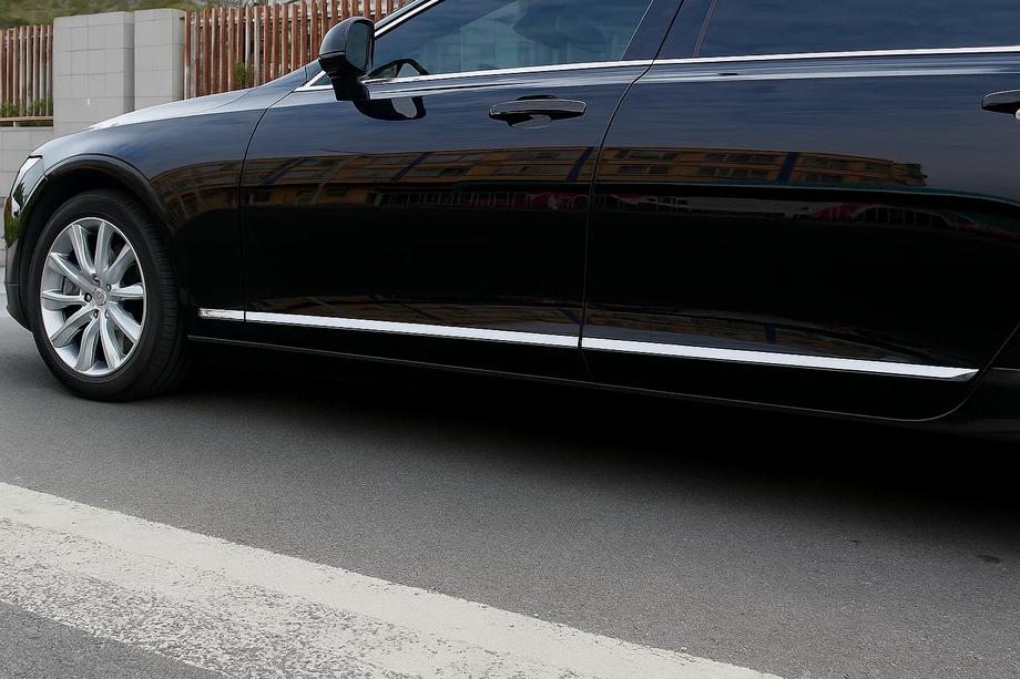 Volvo S90/V90 2016– Kromatut oven listat (V90, ruostumaton teräs) Image
