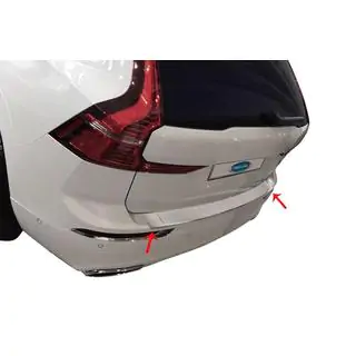 Takapuskurin suojalista (ruostumaton teräs) Volvo XC60 2017– kuva 1