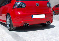 Volkswagen Golf 5 2003–2009 Takapuskurin suojalista (maalattava) kuva 1