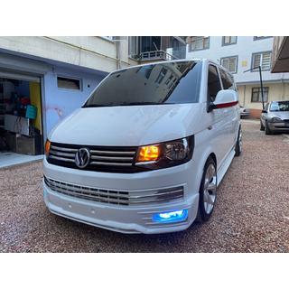 Etupuskurin lipspoileri Genis 2015-2018 (maalattava) Volkswagen T6 2015–2024 kuva 3