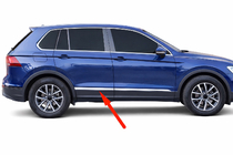Volkswagen Tiguan 2016–2023 OmsaLine ovilistat AllSpace (sarja 4 kpl, ruostumaton teräs) kuva 1