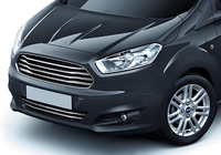 Ford Courier 2014–2023 Carmos etusäleikön listat (2014-2018, 6 kpl, ruostumaton teräs) kuva 1
