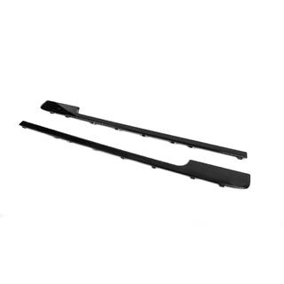 Etuovien listat (2 kpl, mustat) kuva 2
