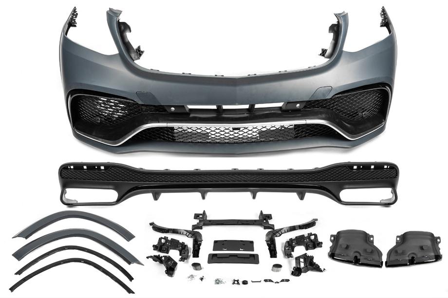 Mercedes GL/GLS -luokka X166 2012–2019 AMG V1 -korisarja takadiffuusorilla (GLS63) Image