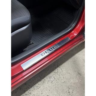 Kynnyslistat Carmos Blue V2 (4 kpl, ruostumaton teräs) Hyundai Accent 2011–2017 kuva 3