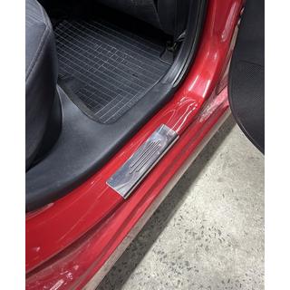 Kynnyslistat Carmos Blue V2 (4 kpl, ruostumaton teräs) Hyundai Accent 2011–2017 kuva 4