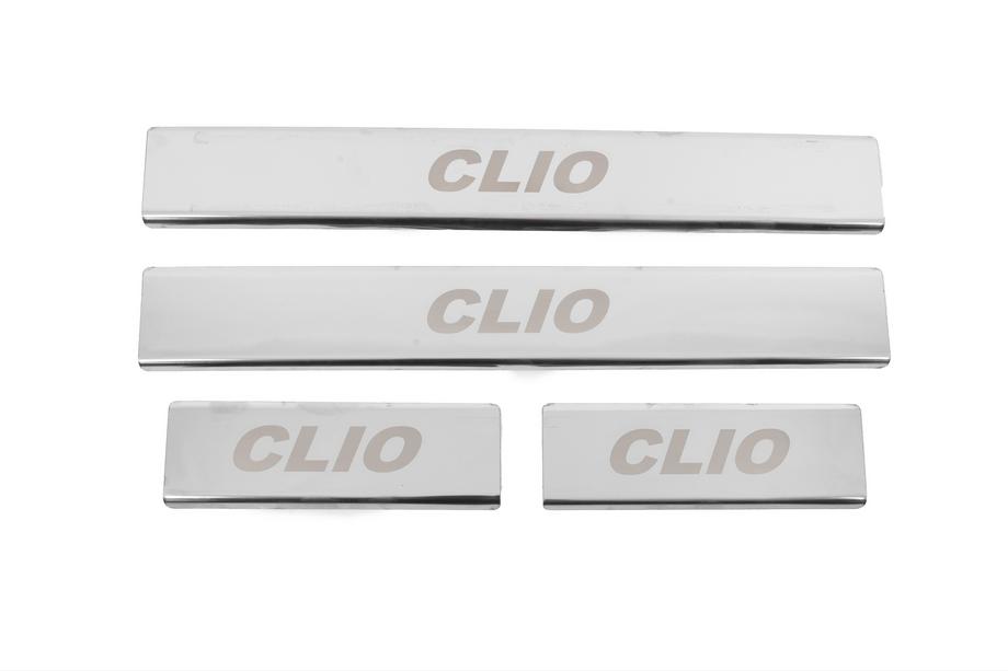 Renault Clio IV 2012–2019 Carmos kynnyslistat (4 kpl, RST) Image