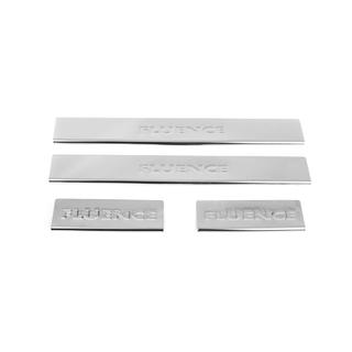Kynnyslistat Carmos V2 (4 kpl, ruostumaton teräs) Renault Fluence 2009–2016 kuva 2
