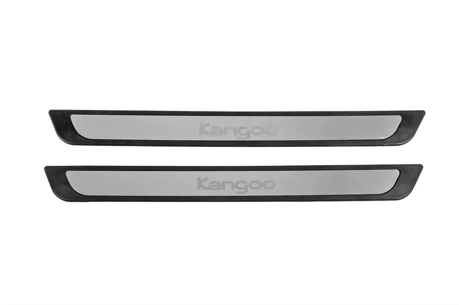 Renault Kangoo 2008–2020 Carmos V2 kynnyslistat (2 kpl, ruostumaton teräs) Image
