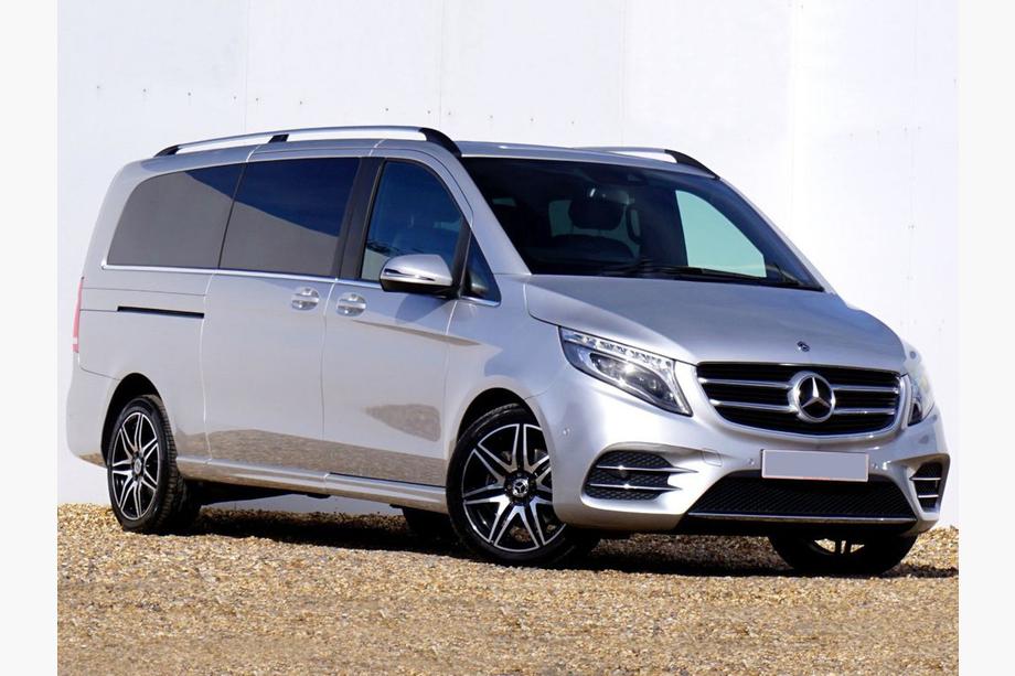 Mercedes Vito/V-class W447 2014– AMG sivuhelmat ExtraLong, 2 liukuovea Image