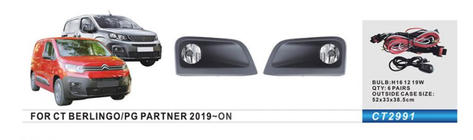 Peugeot Partner/Rifter 2019– Sumuvalosarja kuva 1