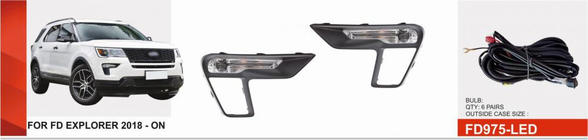 Ford Explorer 2019– Sumuvalosarja kuva 1