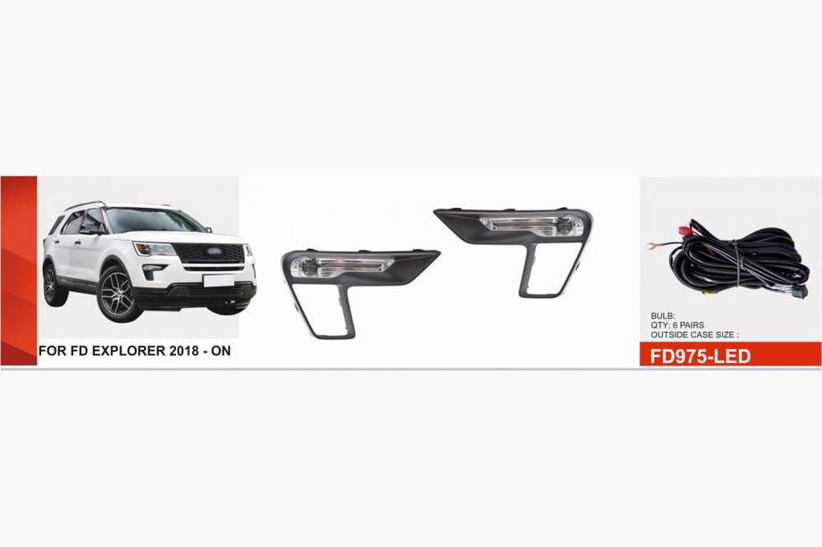 Ford Explorer 2019– Sumuvalosarja Image