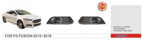 Ford Fusion 2012–2020 Sumuvalot (2012-2017, halogeeni) kuva 1