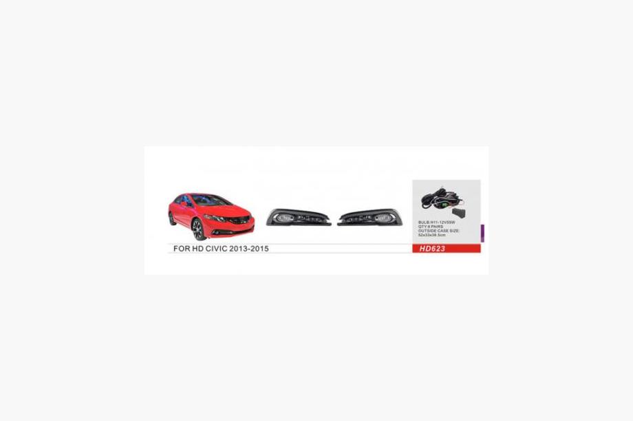 Honda Civic Sedan IX 2011–2016 Sumovalot 2013-2015 (halogeeni) Kuva 1