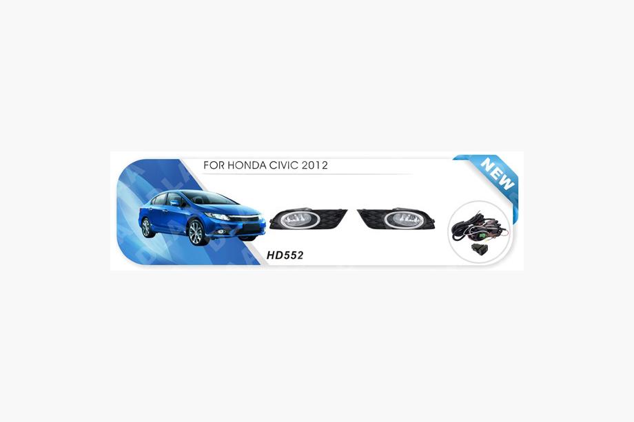 Honda Civic Sedan IX 2011–2016 Sumuvalot 2011-2013 (halogeeni) Image