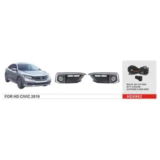 Sumuvalot 2019-2021 (halogeeni) Honda Civic Sedan X 2016–2021