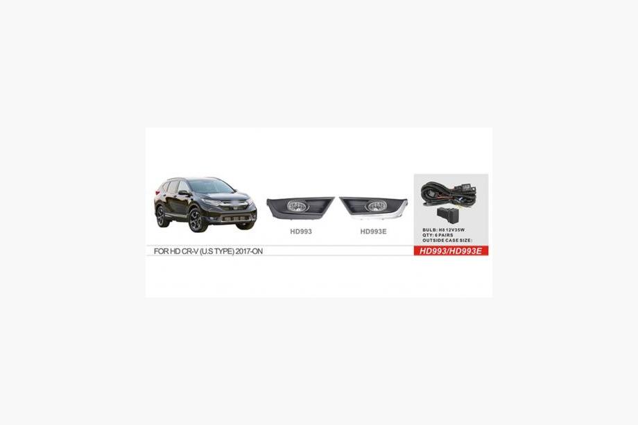 Honda CR-V 2017–2022 Sumuvalot 2017-2019 US-type (halogeeni) Image