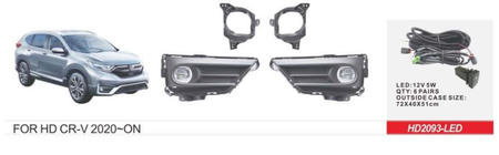 Honda CR-V 2017–2022 Sumuvalosarja 2019-2022 US-type (LED V1) kuva 1