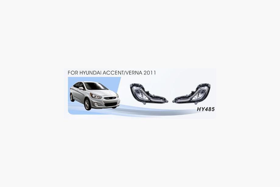 Hyundai Accent 2011–2017 Halogeeniset sumuvalot Kuva 1